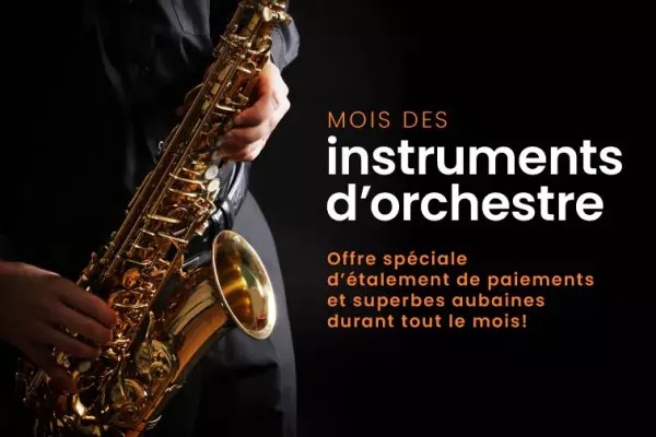 C�est le Mois des instruments d�orchestre!