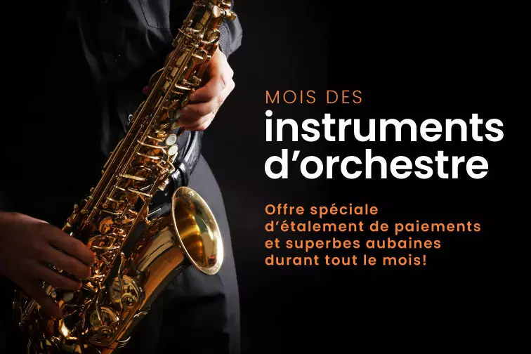 C�est le Mois des instruments d�orchestre!