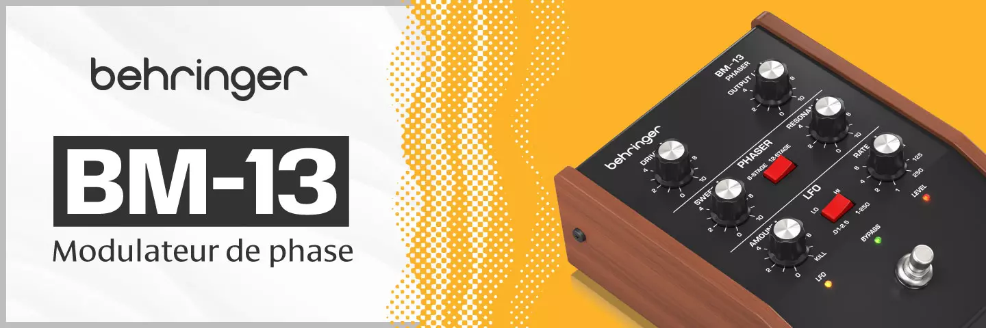 Voici le dphaseur Behringer BM-13