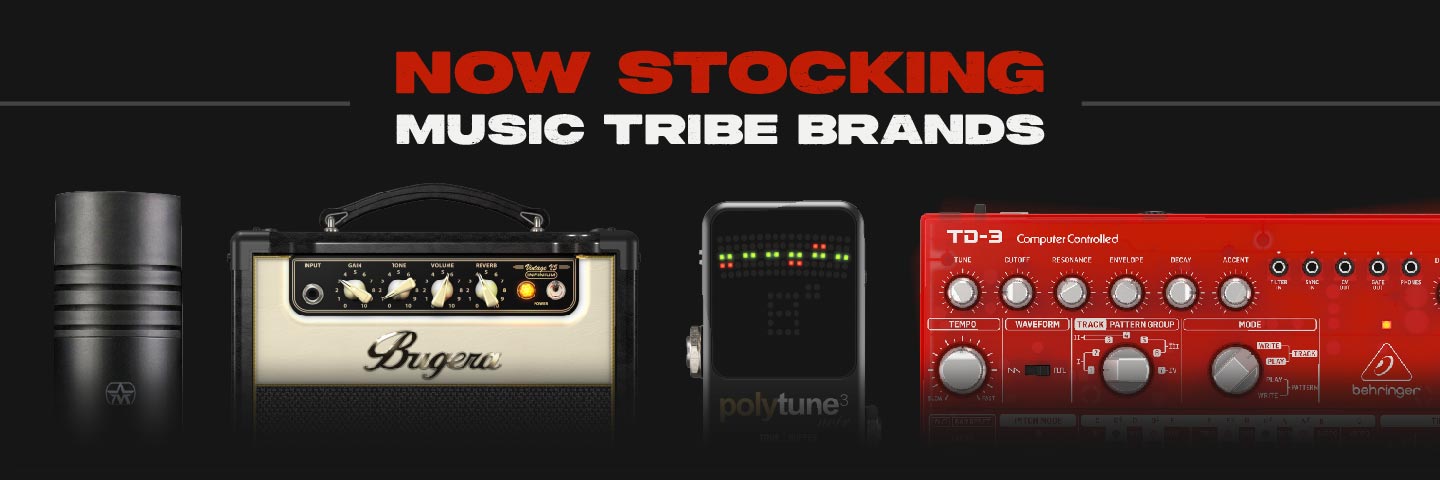 Now Stocking! Music Tribe Brands