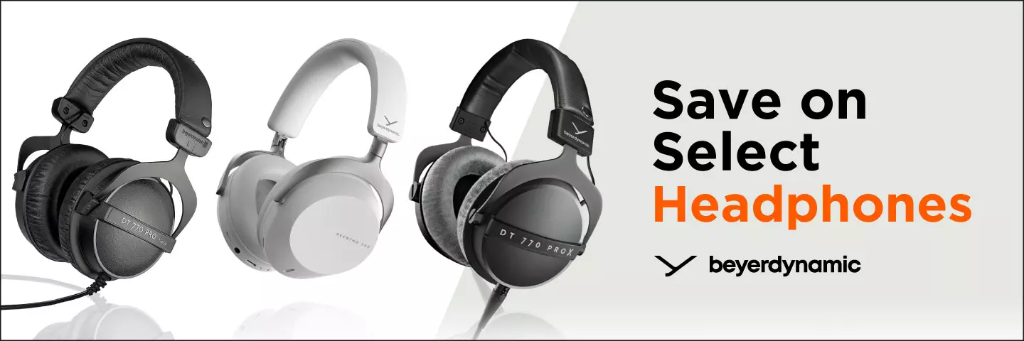 Select Beyerdynamic Headphones Now on Sale!