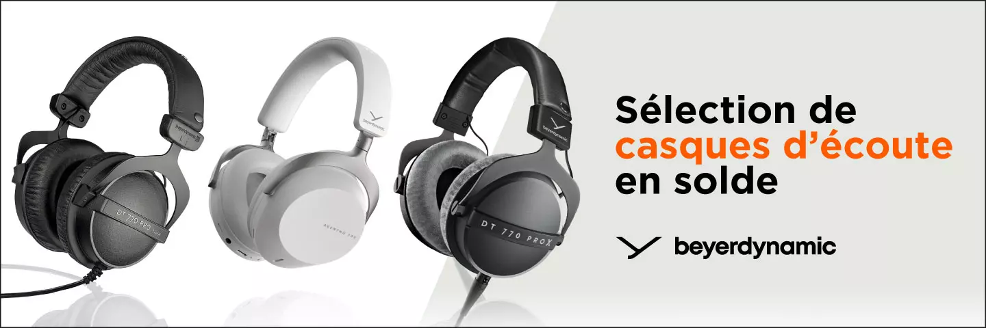 Profitez de rabais sur certains mod�les de casques d��coute Beyerdynamic!
