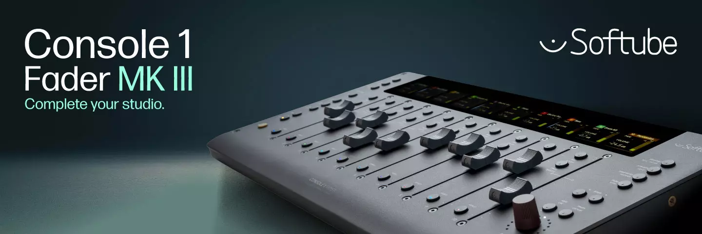 The new Console 1 Fader MK III