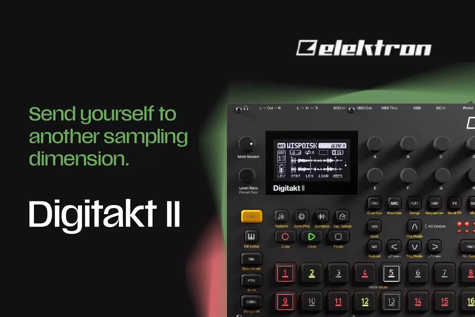 Send yourself to another sampling dimension.