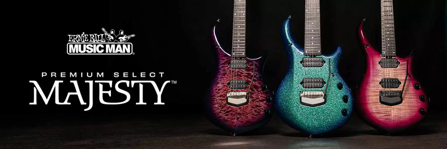 Meet The Majesty Premium Select from Ernie Ball Music Man