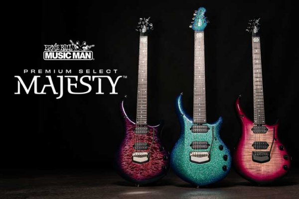 Discover The Majesty Premium Select from Ernie Ball Music Man