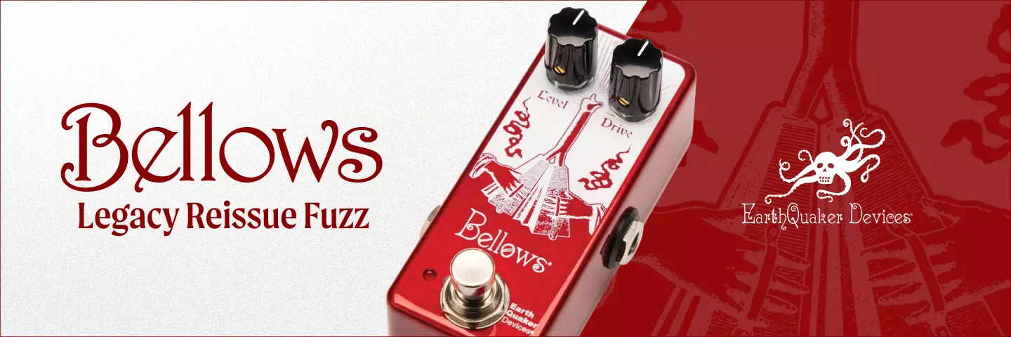 The Limited Edition Bellows Legacy Reissue Fuzz Driver