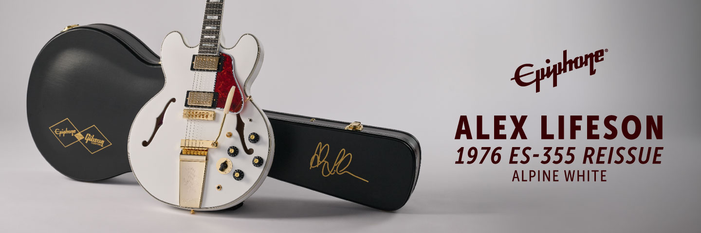 Push Boundaries with the Alex Lifeson 1976 ES-355 Reissue