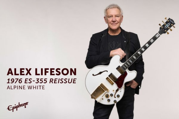 Push Boundaries with the Alex Lifeson 1976 ES-355 Reissue