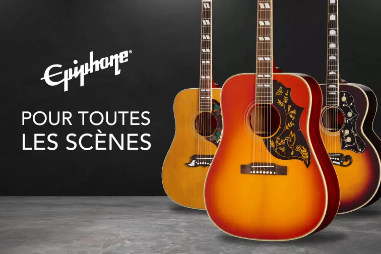 Des styles Gibson rétro convoités, maintenant pour toutes les scènes!