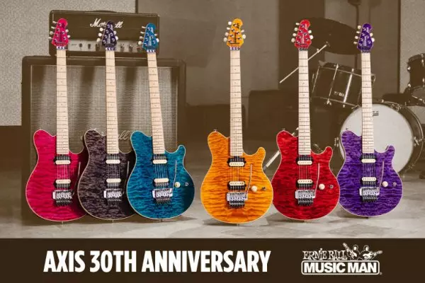 Ernie Ball Music Man Presents the Limited Edition 30th Anniversary Axis