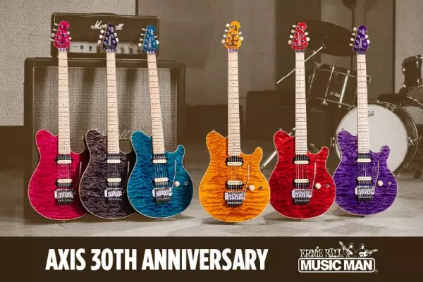 Ernie Ball Music Man Presents the Limited Edition 30th Anniversary Axis