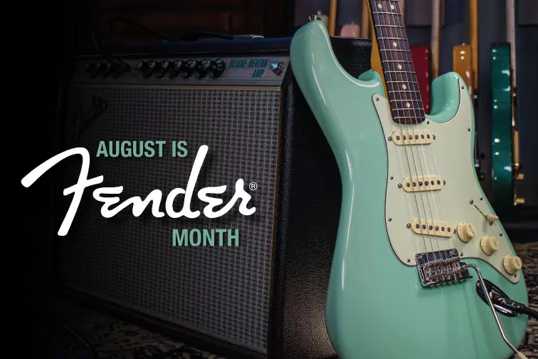 August is Fender Month