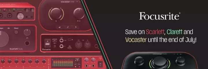 Focusrite Summer Savings