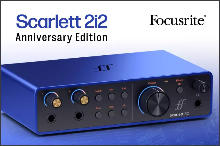 The New Anniversary Edition Scarlett 2i2