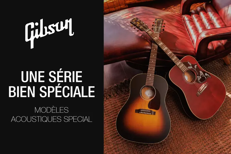 Les nouveaux modles acoustiques Special de Gibson