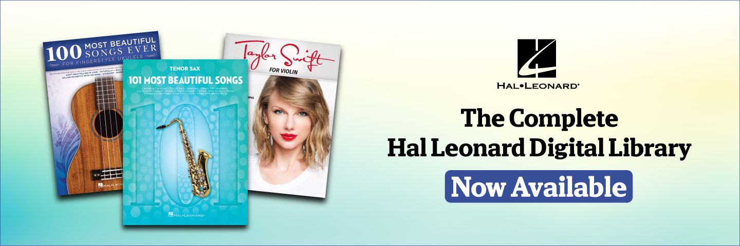 The Complete Hal Leonard Digital Library - Now Available