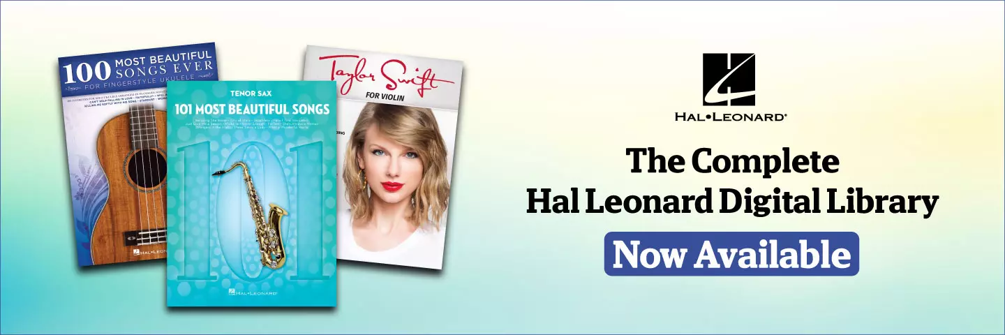 The Complete Hal Leonard Digital Library - Now Available