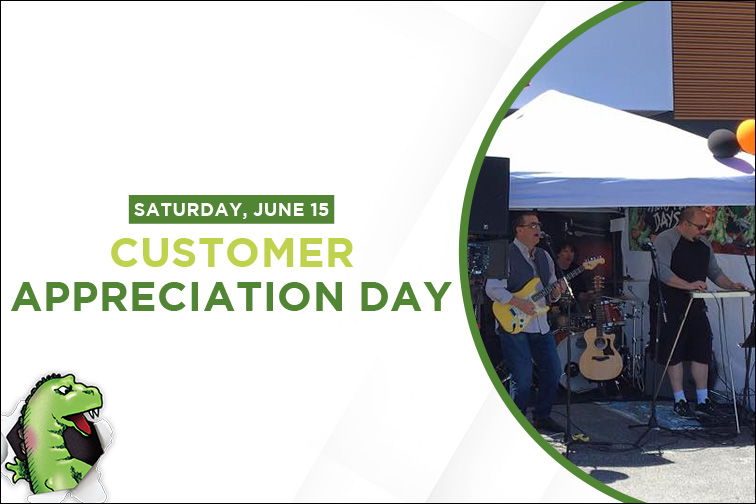 June 15: Customer Appreciation Day