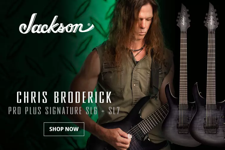 Discover the Jackson Pro Plus Signature Chris Broderick Soloist SL6 + SL7