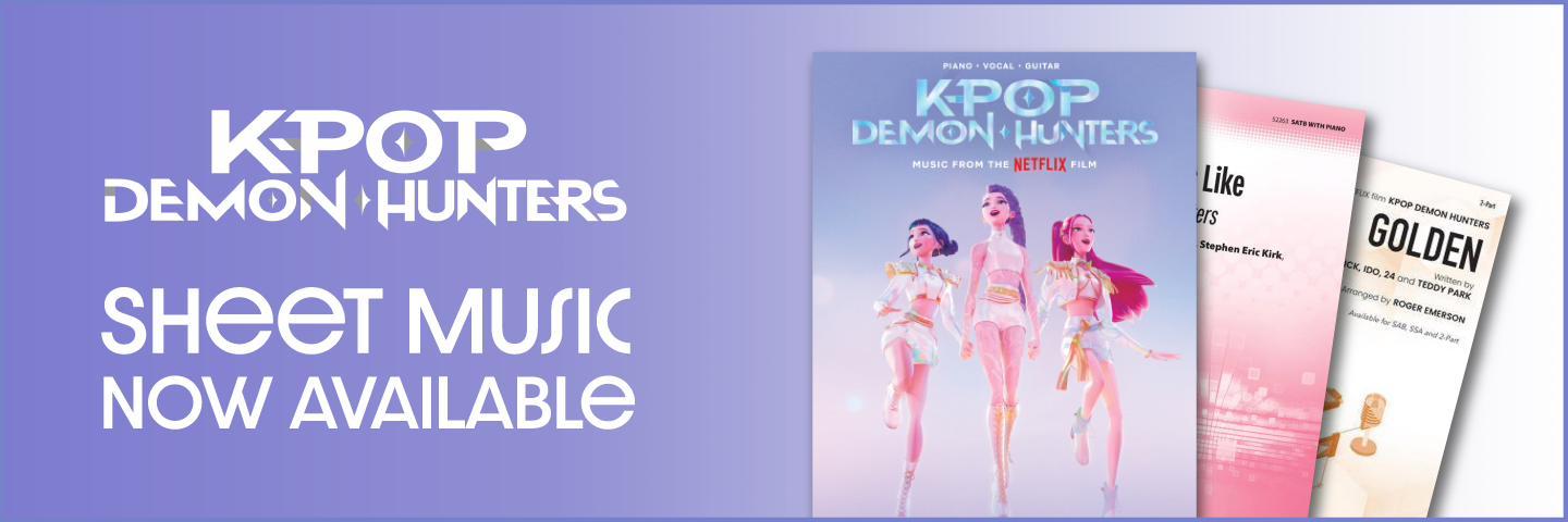 KPop Demon Hunters Sheet Music Now Available!