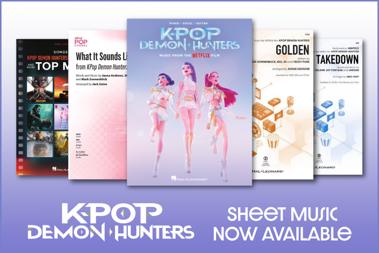 KPop Demon Hunters Sheet Music Now Available!
