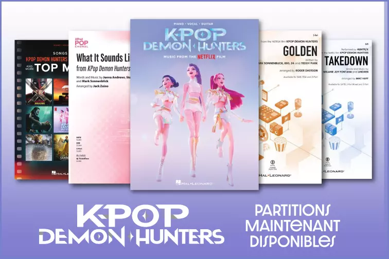 Procurez-vous les partitions de KPop Demon Hunters!