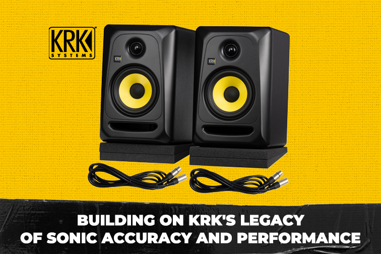 New! KRK Classic 5 Studio Monitor Pack