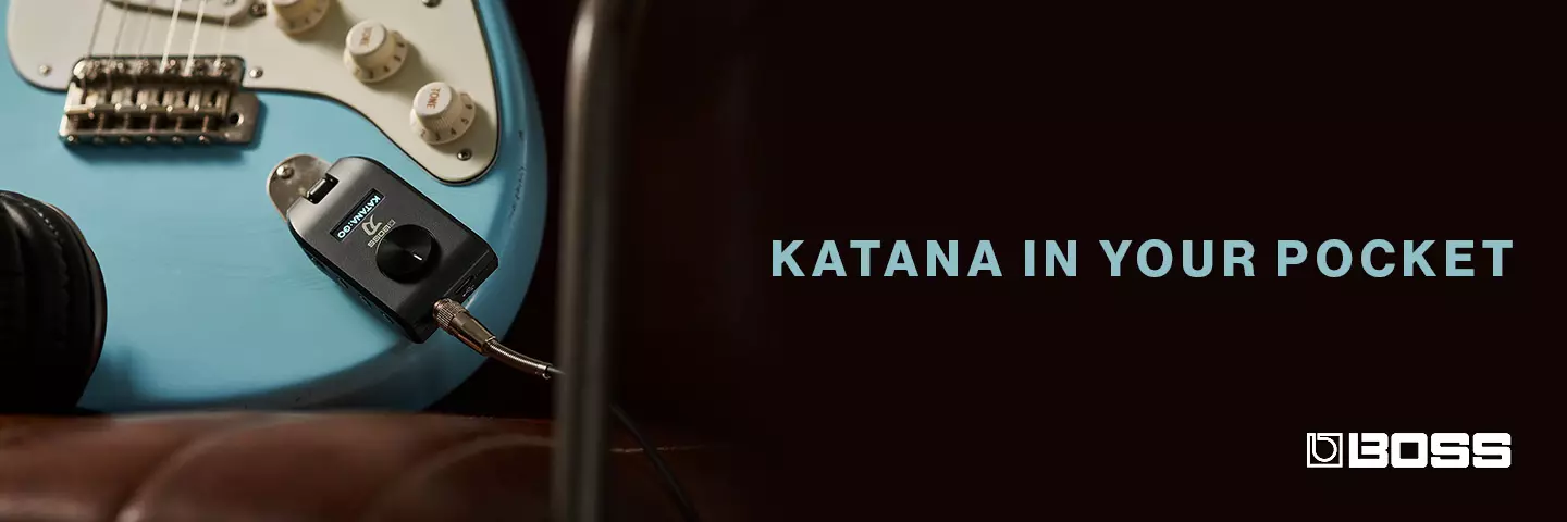 New! KATANA:GO Personal Guitar Amplifier