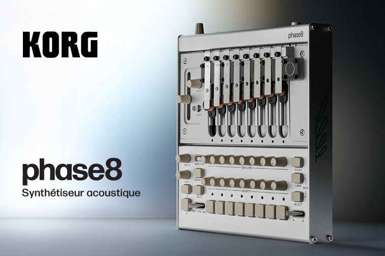 Nous vous pr�sentons le synth�tiseur acoustique phase8