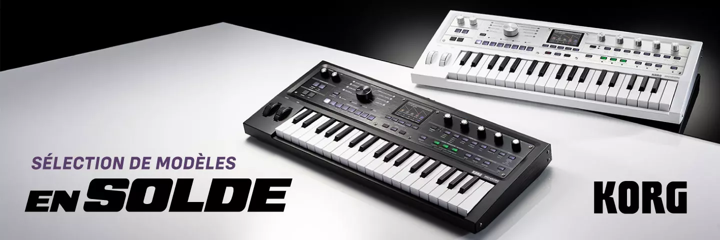 Profitez dnormes rabais grce  Korg!