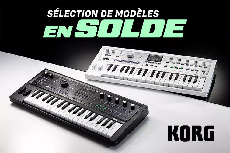 Profitez dnormes rabais grce  Korg!