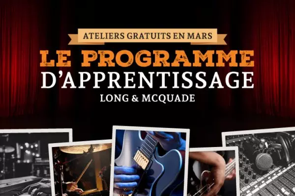 Le programme d'apprentissage Long & McQuade