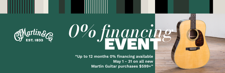 Martin 0% Financing Event