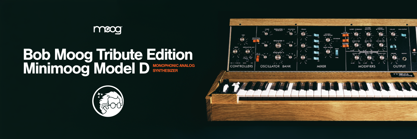 The New Bob Moog Tribute Edition Minimoog Model D