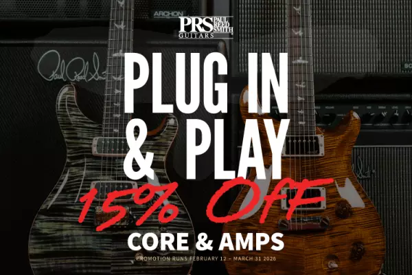 Get Ready to Rock with the PRS Plug In & Play Sale!