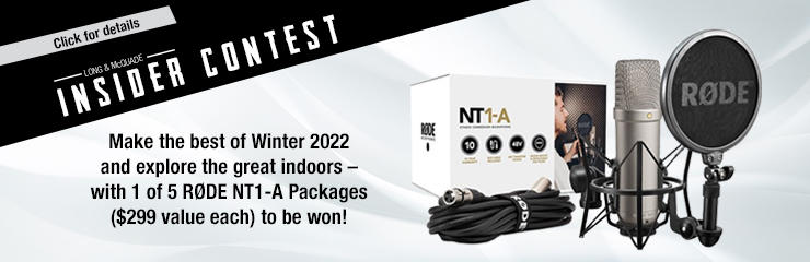 INSIDER CONTEST: Explore the Great Indoors with a RØDE NT1-A