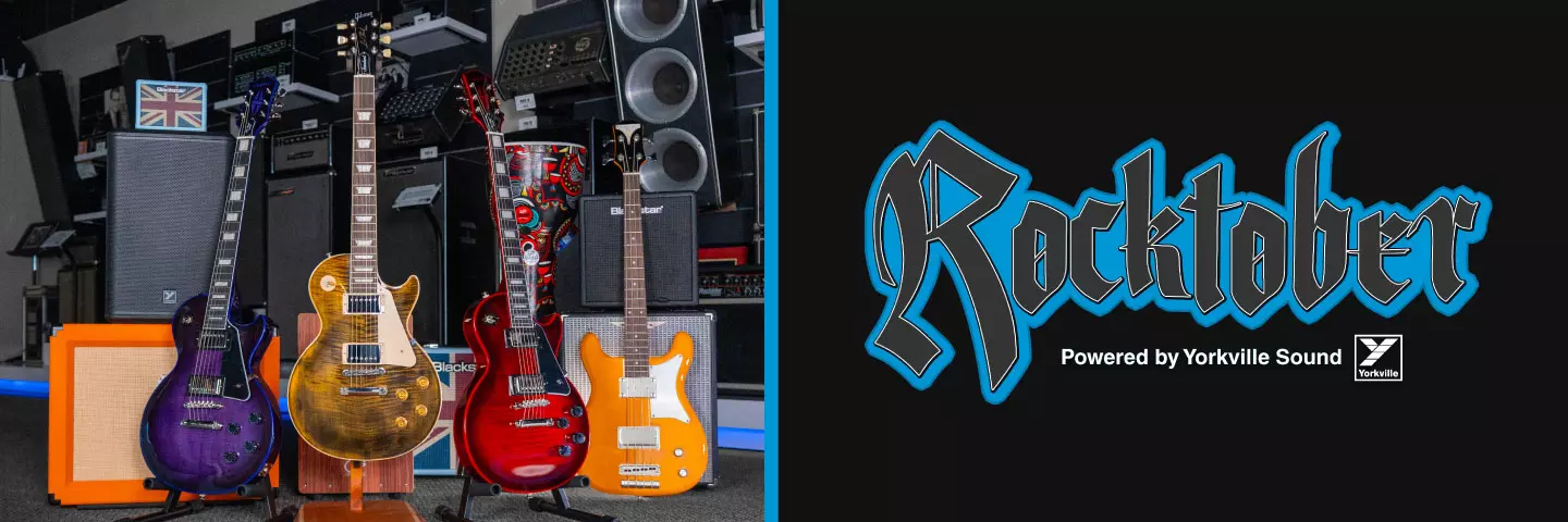 October is Rocktober - Powered by Yorkville Sound