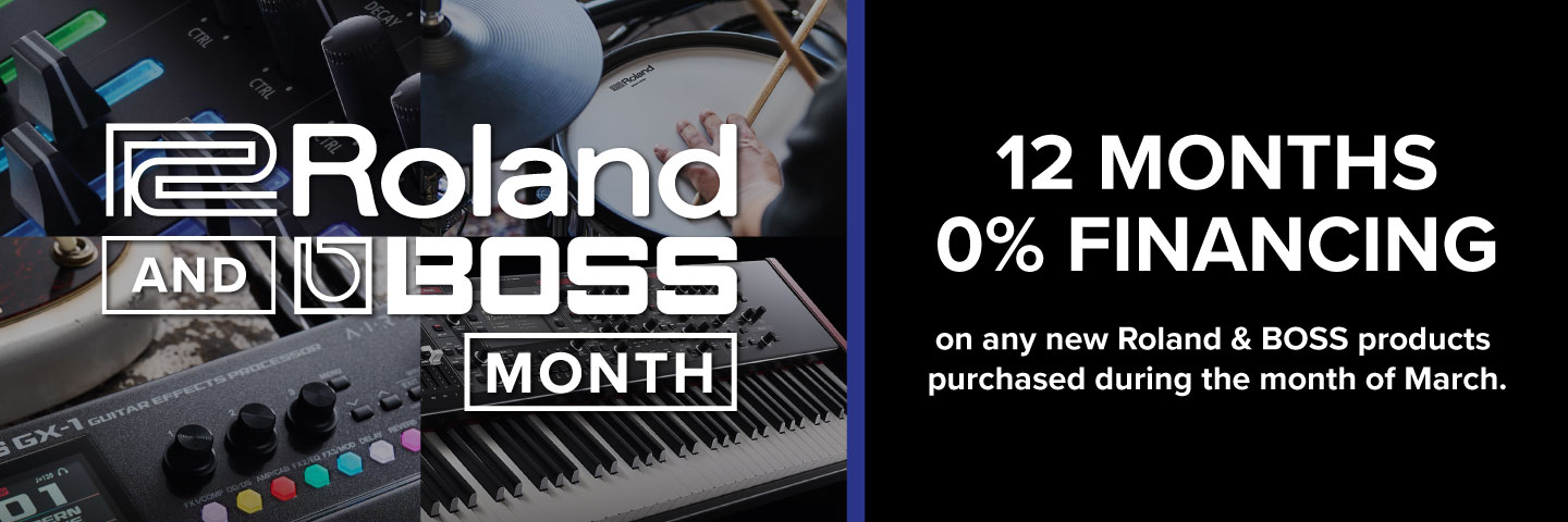 It's Roland & BOSS Month!