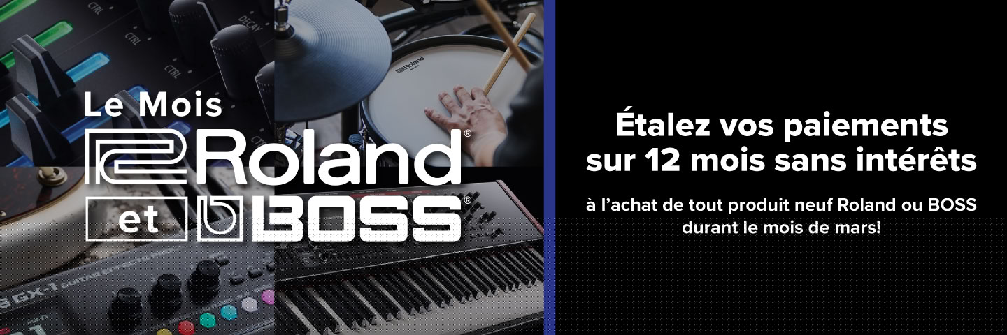 C�est le mois Roland et BOSS!
