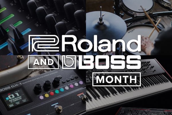 It's Roland & BOSS Month!
