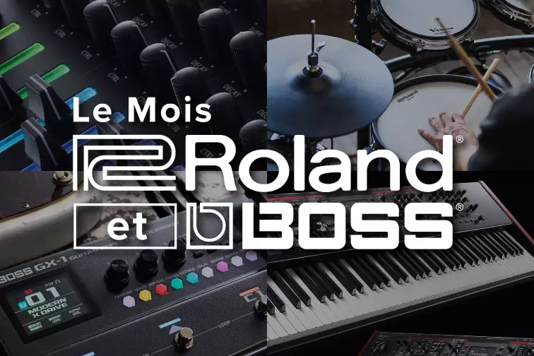 C�est le mois Roland et BOSS!