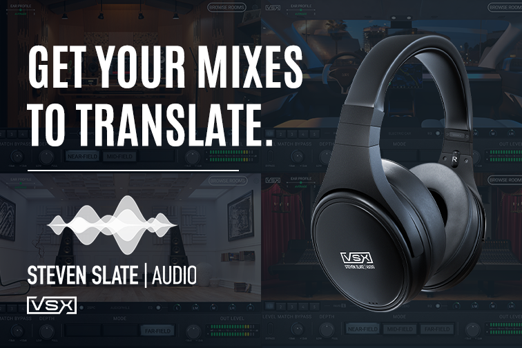 New! Steven Slate VSX Platinum Edition Modelling Headphones