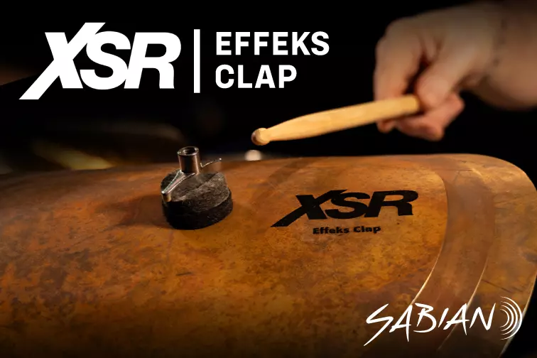 The New Sabian XSR Effects Clap Stack