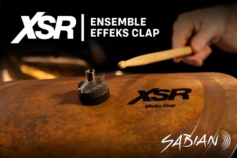Voici l’ensemble Sabian XSR Effeks Clap