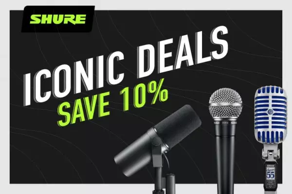Get Iconic Deals on Iconic Mics!