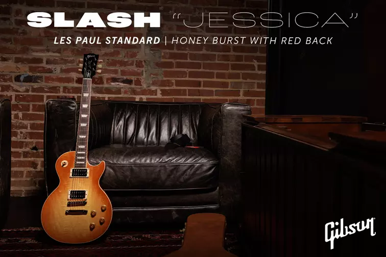 New! Gibson Slash "Jessica" Les Paul Standard