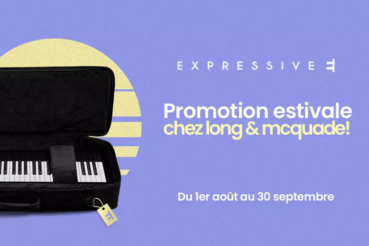 Expressive E promotion estivale