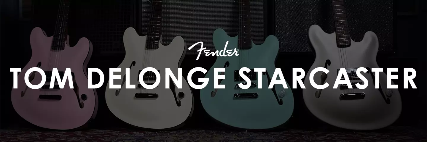 New! Fender Tom DeLonge Starcaster
