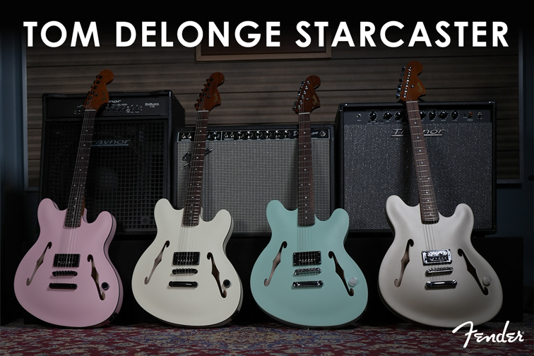 New! Fender Tom DeLonge Starcaster